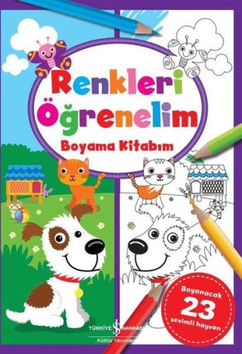 Renkleri Öğrenelim Boyama Kitabım | Kitap Ambarı