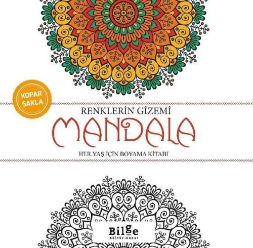 Renklerin Gizemi - Mandala Her Yaş İçin Boyama Kitabı | Kitap Ambarı