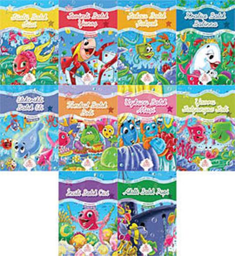 Renkli Denizaltı Ülkesi Masalları (10 Kitap)