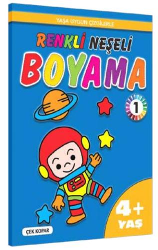 Renkli Neşeli Boyama -1 (4+Yaş) | Kitap Ambarı