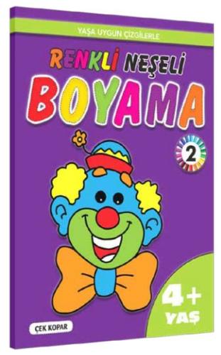 Renkli Neşeli Boyama -2 (4+Yaş) | Kitap Ambarı
