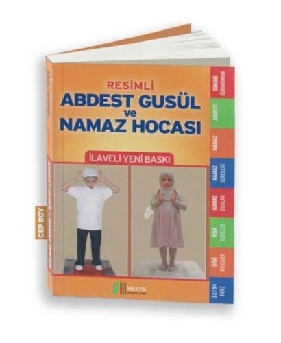Resimli Abdest Gusül ve Namaz Hocası (Cep Boy) | Kitap Ambarı