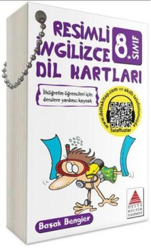 Resimli İngilizce Dil Kartları 8. Sınıf