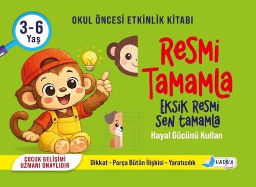 Resmi Tamamla - Eksik Resmi Sen Tamamla - Hayal Gücünü Kullan 3 - 6 Ya
