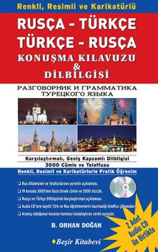 Rusça Türkçe Türkçe Rusça Konuşma Kılavuzu Dilbilgisi 1 Kitap 2 CD | K