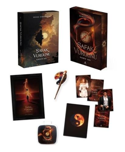 Şafak Vurgunu Cilt 1 - Kader Ağı - Kenar Boyamalı Kutulu Set (Ciltli) 