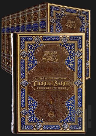 Sahih-i Buhari Muhtasarı Tecrid-i Sarih (8 Cilt Takım Orta Boy) (Ciltl