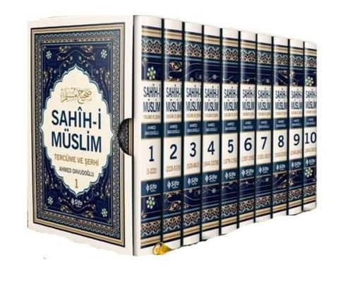 Sahih-i Müslim Tercüme ve Şerhi Seti - 10 Kitap Takım (Ciltli) | Kitap