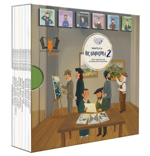 Sanatçıyla İlk Buluşma Merhaba Serisi 2. Set - 12 Kitap Takım - Kutulu