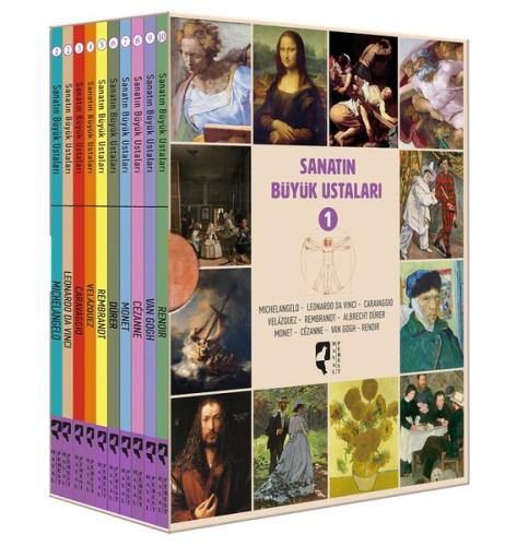 Sanatın Büyük Ustaları Seti (10 Kitap Takım) | Kitap Ambarı