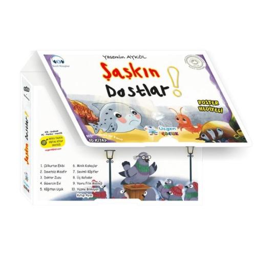 Şaşkın Dostlar Seti - 10 Kitap Takım - Kutulu 32 Sayfa (10 Kitaplı Oku