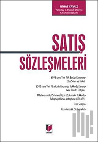 Satış Sözleşmeleri (Ciltli)