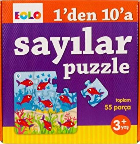Sayı Puzzle-1'den 10'a Sayılar Puzzle | Kitap Ambarı
