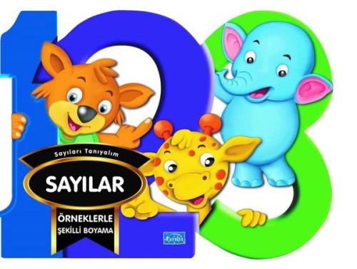 Sayılar - Örneklerle Şekilli Boyama | Kitap Ambarı