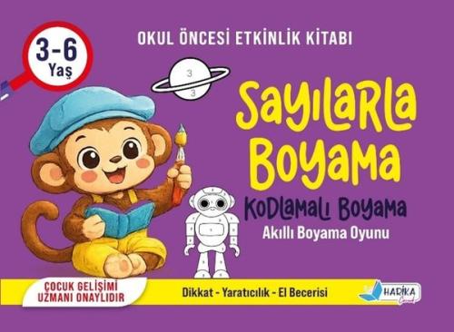 Sayılarla Boyama - Kodlamalı Boyama - Akıllı Boyama Oyunu 3 - 6 Yaş | 