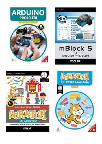 Scratch ile Arduino Eğitim Seti (4 Kitap) | Kitap Ambarı