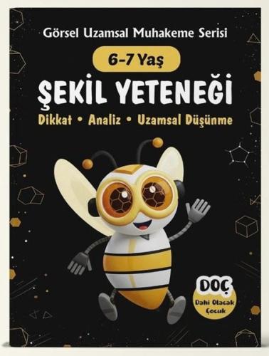 Şekil Yeteneği 6 - 7 Yaş - Dikkat Analiz Uzamsal Düşünme | Kitap Ambar