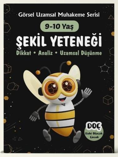 Şekil Yeteneği 9 - 10 Yaş - Dikkat Analiz Uzamsal Düşünme | Kitap Amba