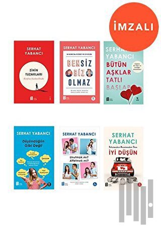 Serhat Yabancı 6 Kitap Takım (İmzalı) | Kitap Ambarı
