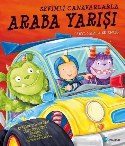 Sevimli Canavarlarla Araba Yarışı | Kitap Ambarı