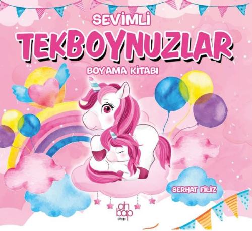 Sevimli Tekboynuzlar Boyama Kitabı | Kitap Ambarı