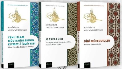 Şeyhülislam Mustafa Sabri Efendi Seti - 2 Kitap Takım