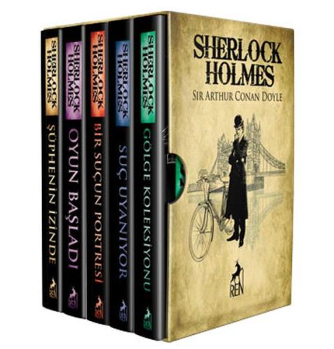 Sherlock Holmes - Bütün Hikayeler (5 Kitaplık Kutulu Set) | Kitap Amba