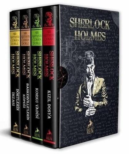 Sherlock Holmes Özel Baskı Seti - 4 Kitap Takım - Kutulu (Ciltli) | Ki