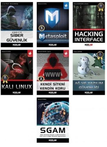 Siber Güvenlik Eğitim Seti 2 - 7 Kitap Takım | Kitap Ambarı