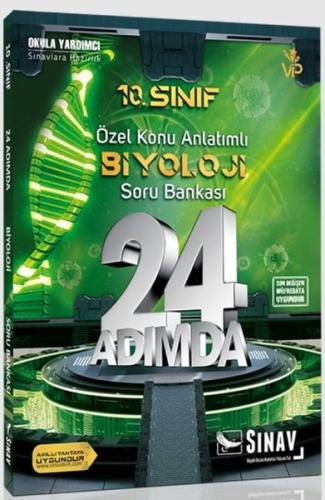 Sınav 10.Sınıf Biyoloji 24 Adımda Özel Konu Anlatımlı Soru Bankası