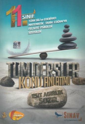 11. Sınıf Tüm Dersler Konu Anlatımlı Eşit Ağırlık Sözel | Kitap Ambarı