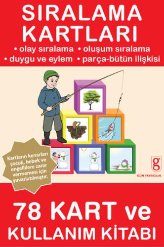 Sıralama Kartları  Oluşum Sıralama, Olay Sıralama, Duygu ve Eylem, Parça-Bütün İlişkisi