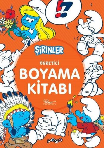 Şirinler-Öğretici Boyama Kitabı | Kitap Ambarı