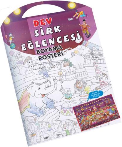 Sirk Eğlencesi Dev Boyama Posteri | Kitap Ambarı