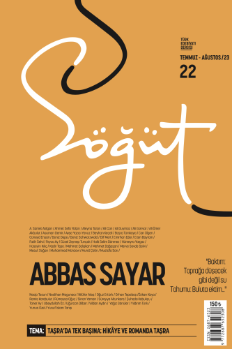 Söğüt - Türk Edebiyatı Dergisi Sayı 22 / Temmuz - Ağustos 2023 | Kitap