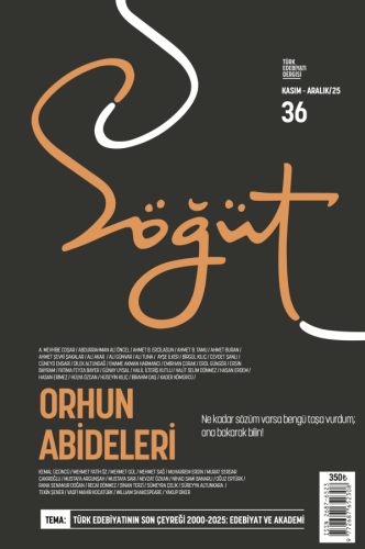 Söğüt - Türk Edebiyatı Dergisi Sayı 36 / Kasım - Aralık 2025 | Kitap A