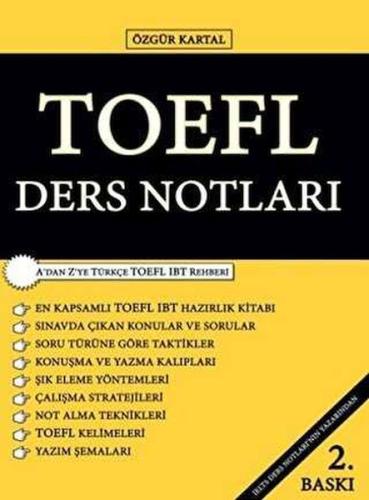 Sokak Kitapları Yayınları TOEFL Ders Notları | Kitap Ambarı