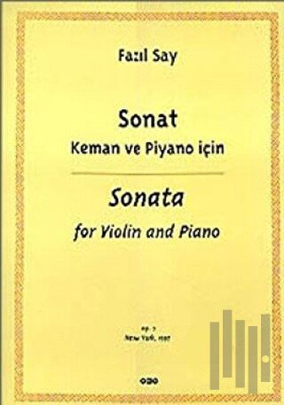 Sonat Keman ve Piyano İçin (Sonata for Violin and Piano) | Kitap Ambar