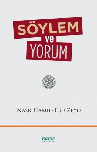Söylem ve Yorum | Kitap Ambarı