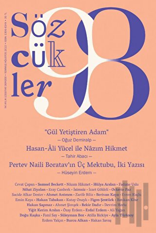 Sözcükler Dergisi Sayı: 98 Temmuz-Ağustos 2022