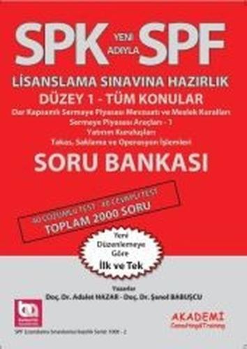 SPK Düzey 1 Tüm Konular Soru Bankası