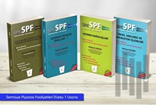 SPK - SPF Sermaye Piyasası Faaliyetleri Düzey 1 Lisansı Seti (4 Kitap Takım)