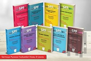 SPK - SPF Sermaye Piyasası Faaliyetleri Düzey 2 Lisansı Seti (9 Kitap Takım)