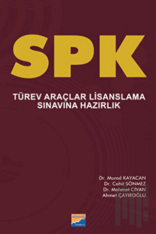 SPK Türev Araçlar Lisanslama Sınavına Hazırlık | Kitap Ambarı
