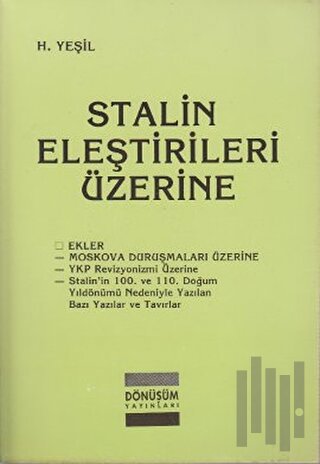 Stalin Eleştirileri Üzerine | Kitap Ambarı