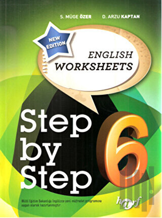Step by Step 6: English Worksheets | Kitap Ambarı
