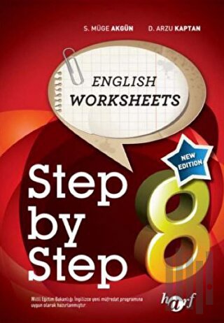 Step by Step English Worksheets 8 | Kitap Ambarı