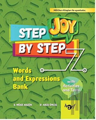 Step By Step Joy 7. Sınıf Words and Expressions Bank | Kitap Ambarı