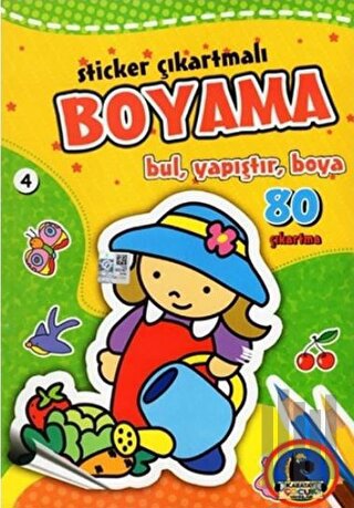 Sticker Çıkartmalı Boyama 4 | Kitap Ambarı