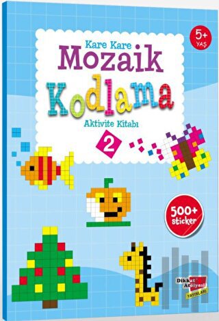 Sticker Okul Öncesi Kare Kare Mozaik Kodlama 2. Seviye